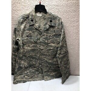Coat Man's Utility Air Force Camouflage Official Shirt 46R Regular